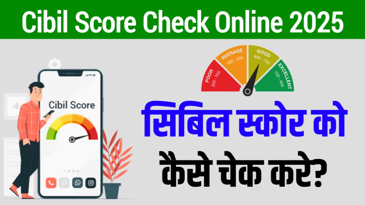 Cibil Score Check Online 2025